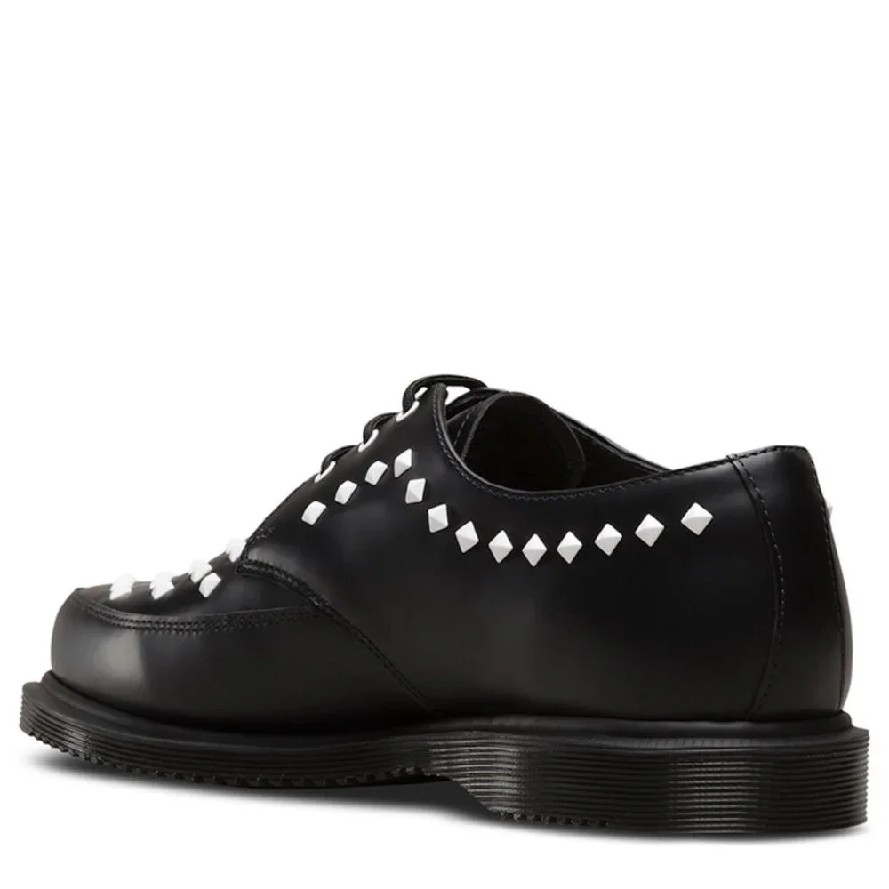 Dr. Martens Men's Willis Black Stud Creepers
